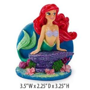 penn-plax-little-mermaid-ariel-stretching-on-rock-med-lmr6