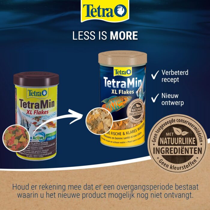 Tetra Min XL Flakes Desgin Update