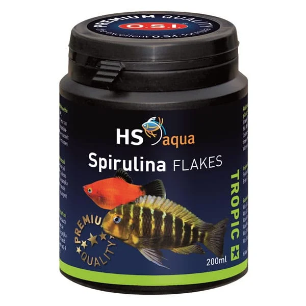HS AQUA SPIRULINA FLAKES 200 ML