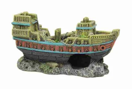 Aquarium decoratie schip - Aquarium-accessoires kopen? | Korting tot 25