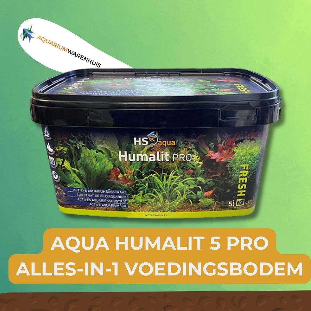 basketbal schedel Mangel Aqua Humalit 5 Pro alles-in-1 Voedingsbodem | Aquariumwarenhuis