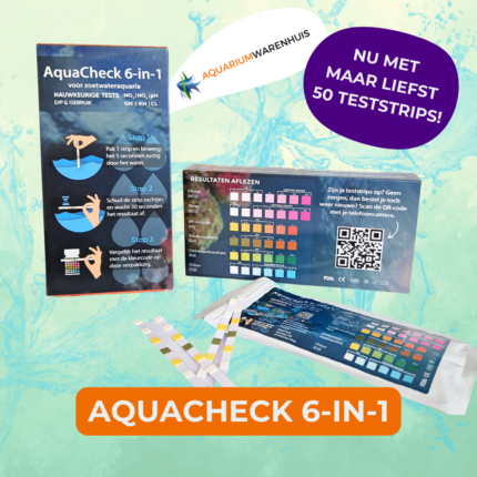 AquaCheack 6 in 1 teststrips featured