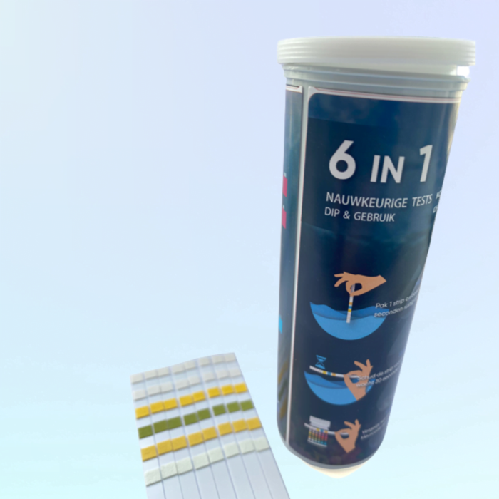 aquarium teststrips 6 in 1