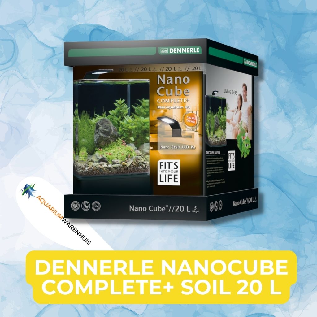 DENNERLE Nano Cube Complete+ 20 L nano-aquarium 25 x 25 x 30 cm