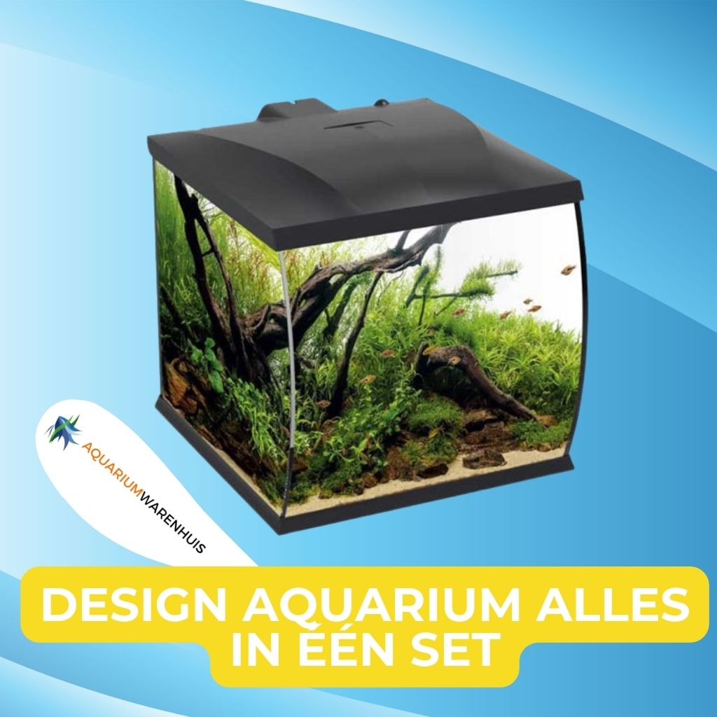 nakoming Storen Lucky Design Aquarium alles in één set | Aquariumwarenhuis