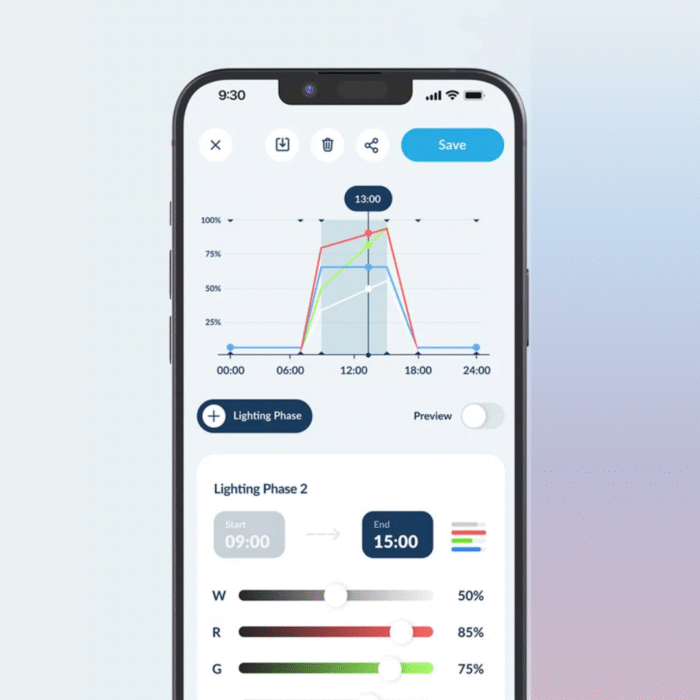 JUWEL HELIALUX APPCONTROL TELEFOON