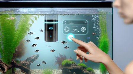 Nieuwe aquariumtechnologie 2025 met tropische visjes grindbodem en automatische visvoeder