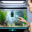 Nieuwe aquariumtechnologie 2025 met tropische visjes grindbodem en automatische visvoeder