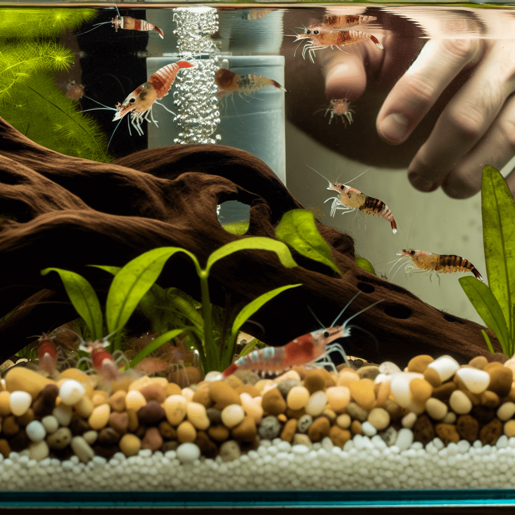 Welke garnalen geschikt voor aquarium met waterplanten sponsfilter en hout