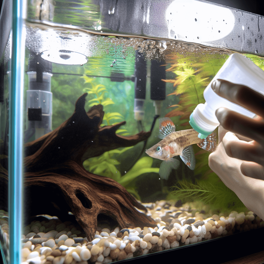 Hoe herken je kieuwwormen bij aquariumvissen met geklemde vinnen en snelle kieuwbewegingen