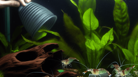Algen bestrijden in je aquarium met groene algen waterplanten en grindbodem