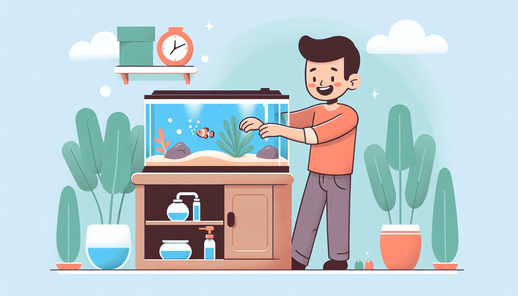 Hoe start je een zoetwateraquarium met grind waterplanten en filterbuis