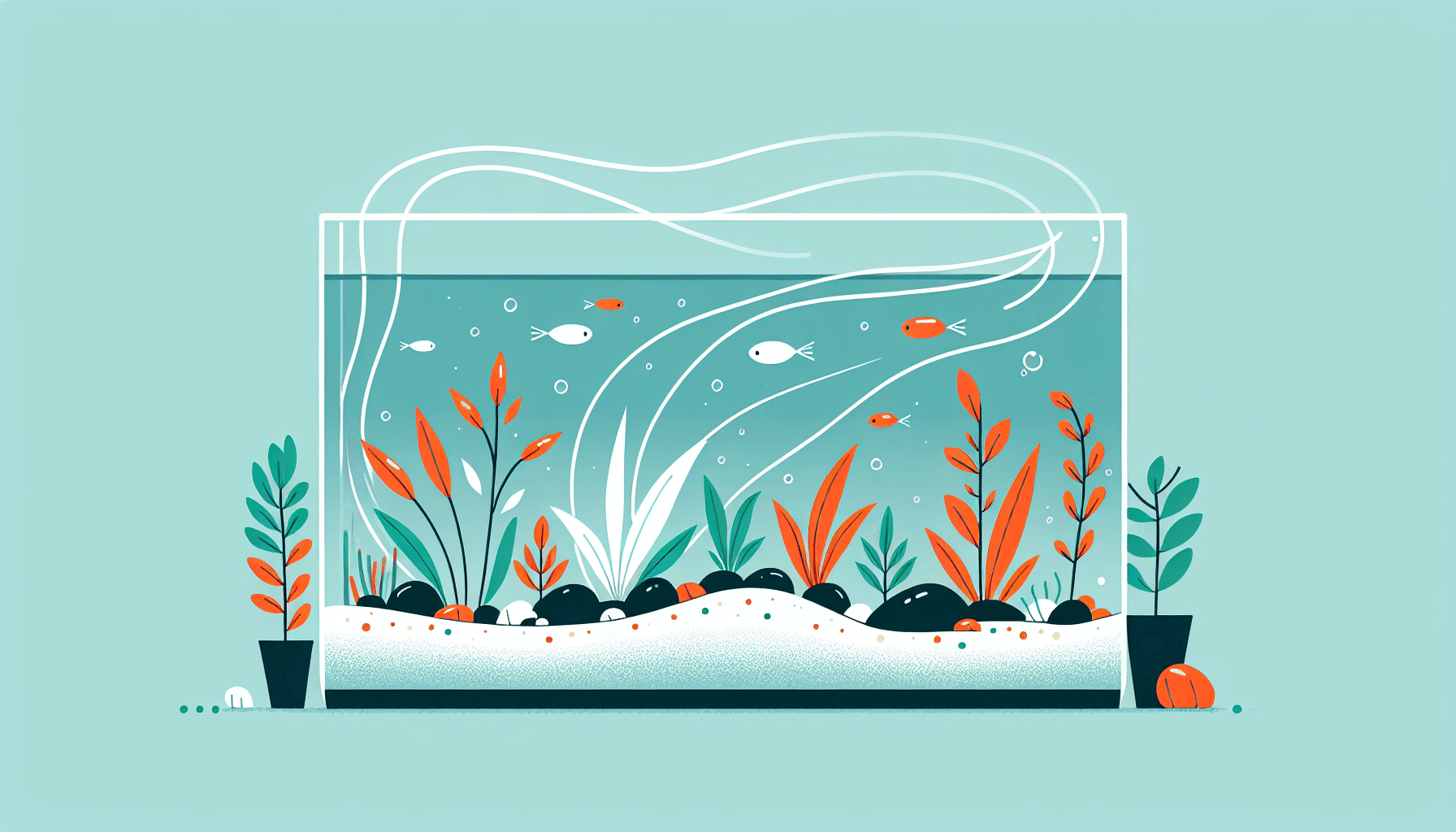 Waarom drijven mijn aquariumplanten omhoog met grindbodem en filterbuis