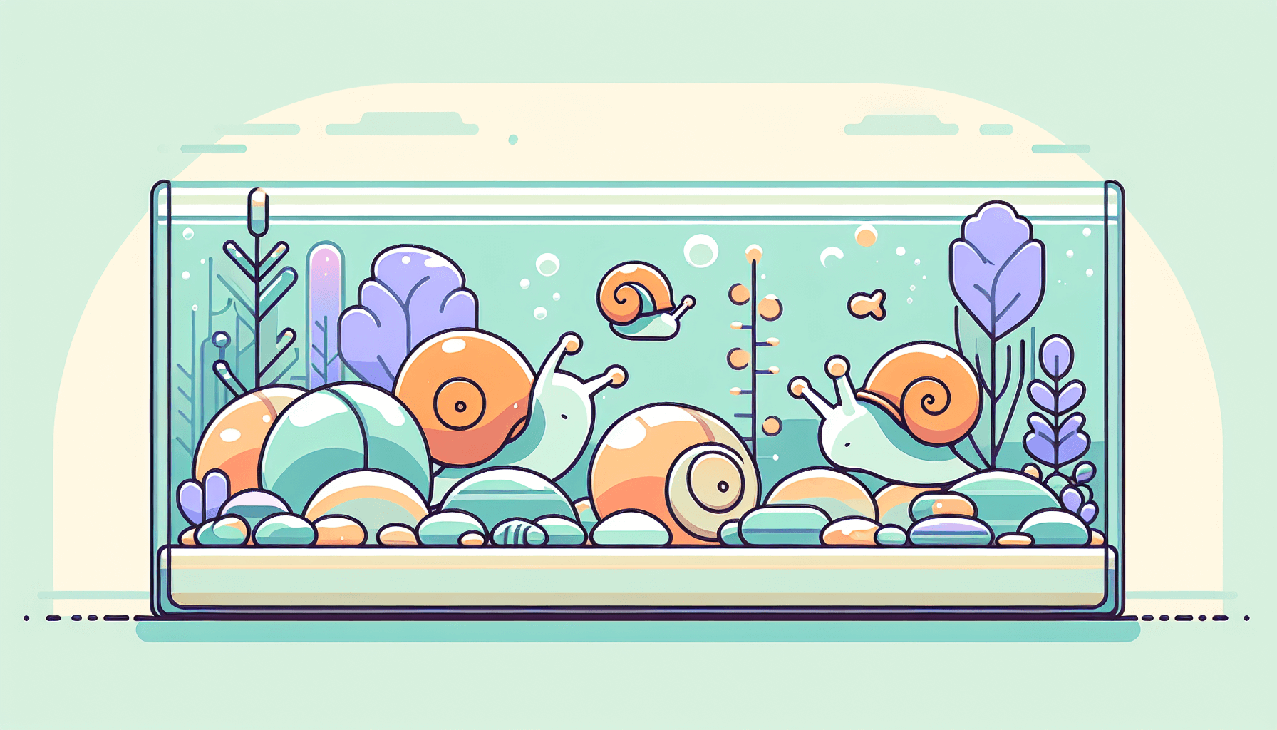 Waarom verdwijnen mijn aquariumslakken met waterplanten grind en temperatuurmeter