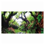 Hobby Foto Achterwand Green Dream houten lucht brand Hobby zelfklevend