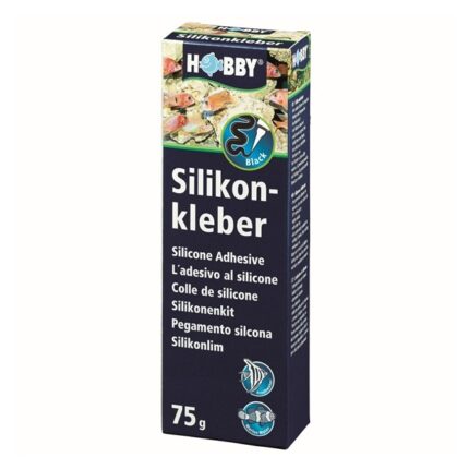 HOBBY SILICONENKIT, ZWART TUBE 75 G