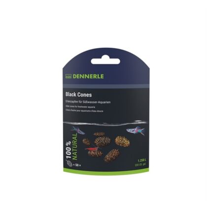 DENNERLE BLACK CONES 40 GR - VOOR 1200 L