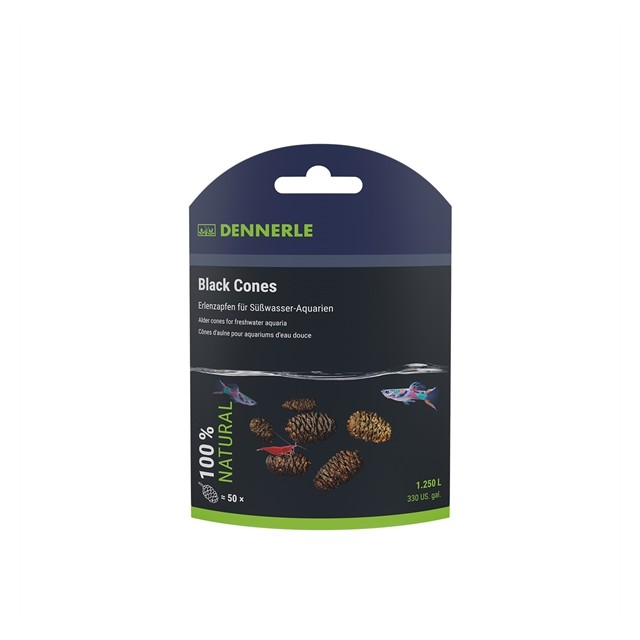 D2748_1_Black-Cones DENNERLE BLACK CONES 40 GR - VOOR 1200 L