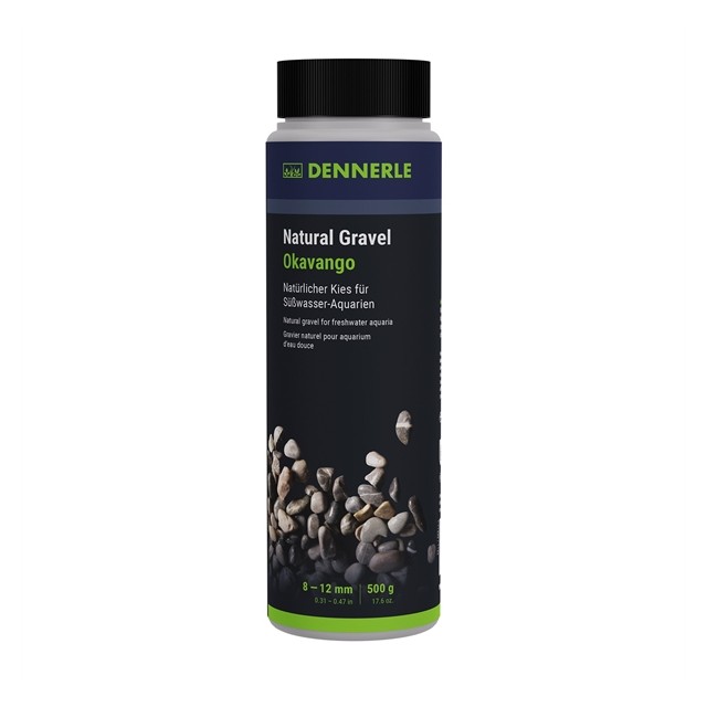 D3250__1_Natural-Gravel-Okavango-8-12-mm DENNERLE NATURAL GRAVEL OKAVANGO, 8-12 MM, 500 GR
