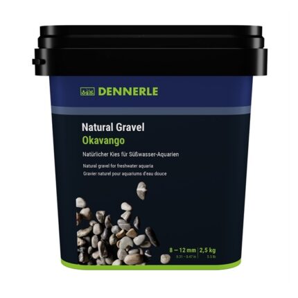 DENNERLE NATURAL GRAVEL OKAVANGO, 8-12 MM, 2,5 KG