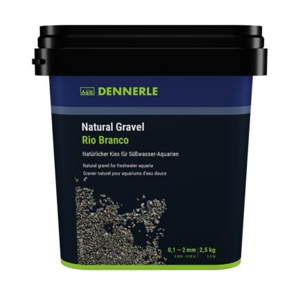 DENNERLE NATURAL GRAVEL RIO BRANCO, 0,1-2 MM, 2,5 KG