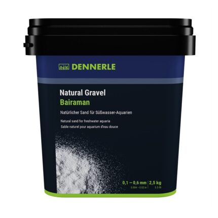 DENNERLE NATURAL GRAVEL BAIRAMAN, 0,1-0,6 MM, 2,5 KG