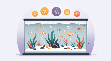 Bioaccumulatie in aquaria met sluierstaart waterplanten en filterbuis