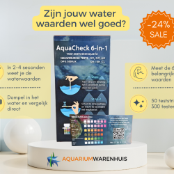 AquaCheck 6 in 1 overzicht teststrips aquarium